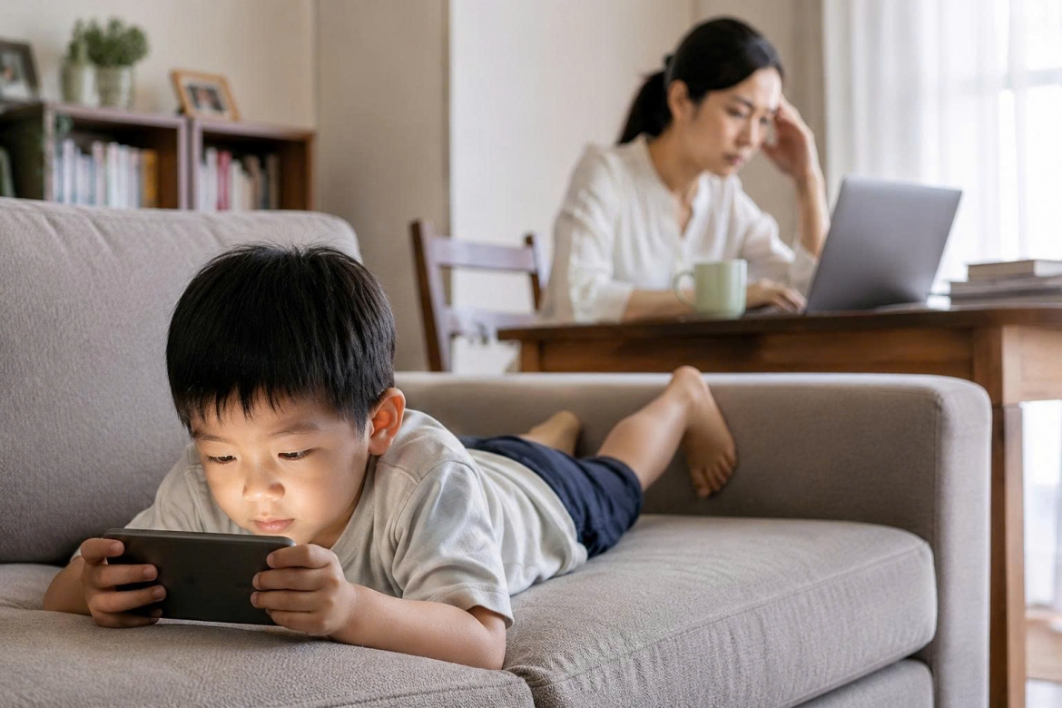 Nghỉ hè: Đừng để điện thoại trở thành "bảo mẫu" của trẻ